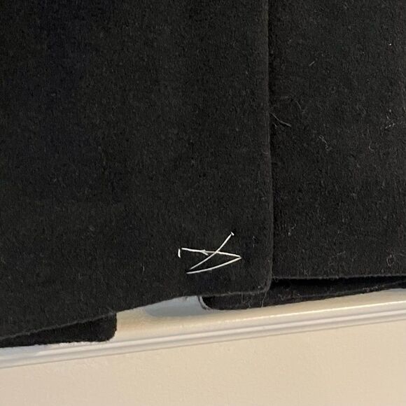 Men’s Calvin Klein Proper‎ Wool Blend 3 Botton Coat in Black, New with tags, 38R - Picture 9 of 10